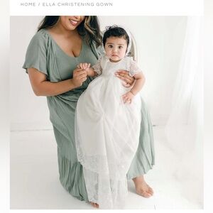 Baby Beau and Belle Ella Christening Gown